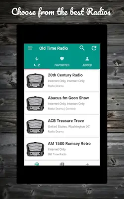 Radio OTR - Old Time Radio Shows android App screenshot 13