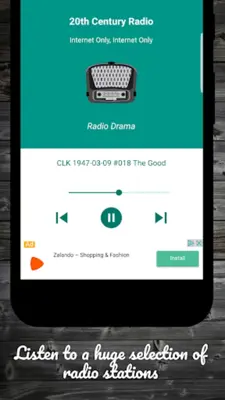 Radio OTR - Old Time Radio Shows android App screenshot 19