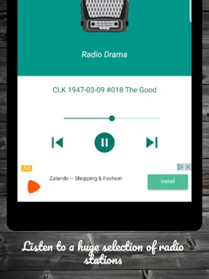 Radio OTR - Old Time Radio Shows android App screenshot 5